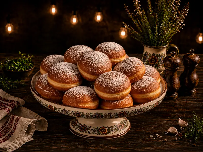 Polish Doughnuts (12 Pcs)